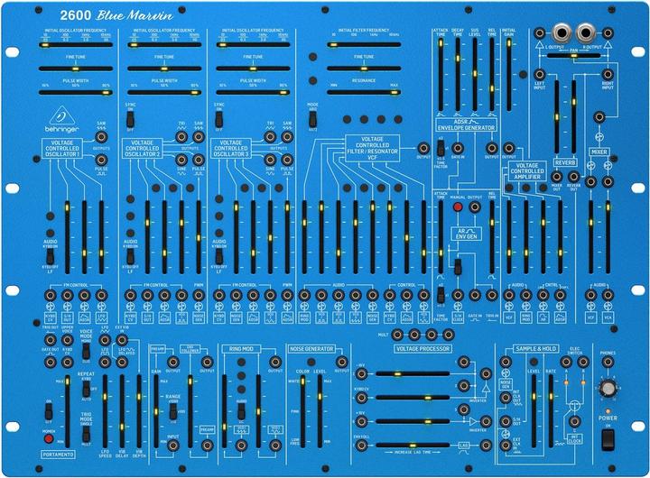 Valeurs nutritives et ingrédients No Name Behringer 2600 BLUE MARVIN Syntétiseur analogique