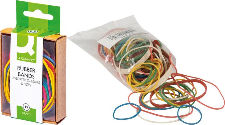 Actual product image Q-Connect Rubber bands (25 pcs.)