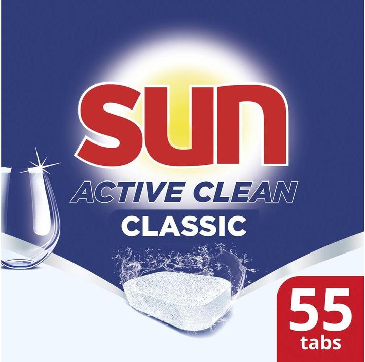 Image du produit Sun Classic Active Clean Tabs Regular 55x (Tabs)