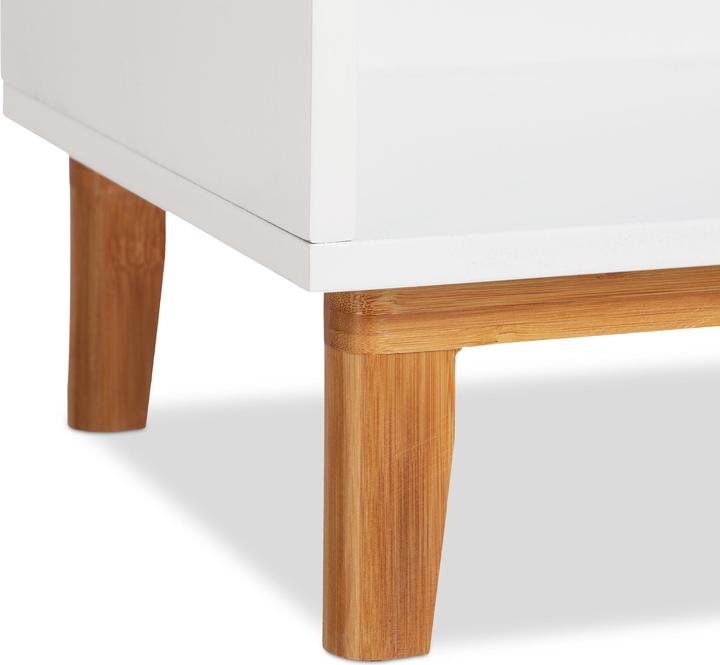 Immagine prodotto Relaxdays Mobiletto bianco (32 x 30 x 71 cm)