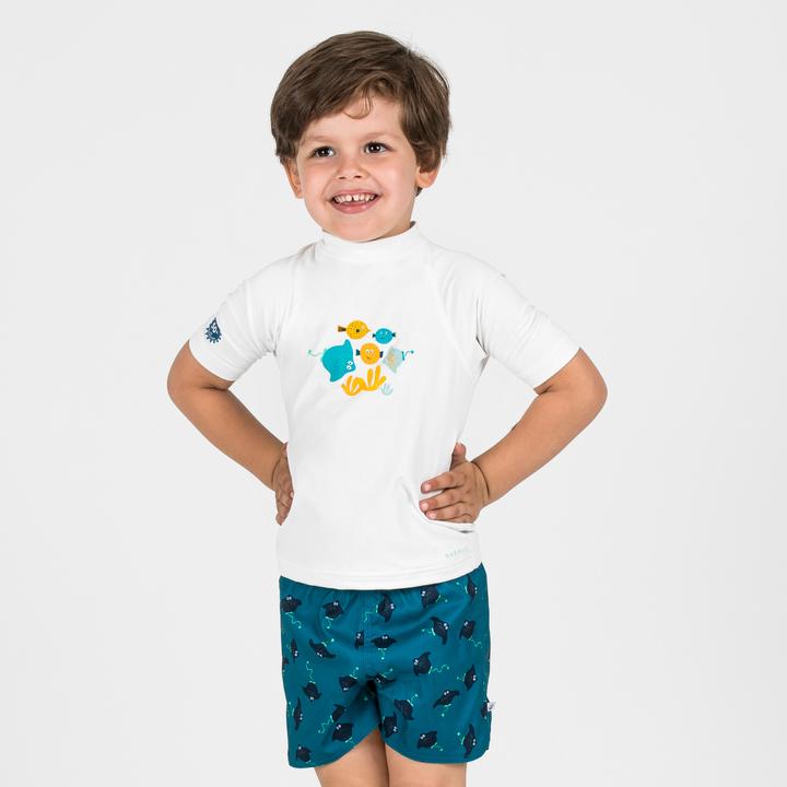 Produktbild Nabaiji Schwimmshorts Baby/Kleinkinder - Manta dunkelblau (5, 6)