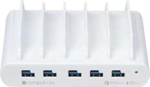 Actual product image Compulocks 5 Port USB And USB-C Multiple (150 W)