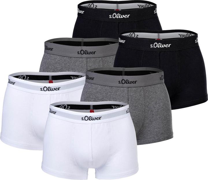 Actual product image S.Oliver Casual Stretch Boxer Shorts (M, pack of 6)