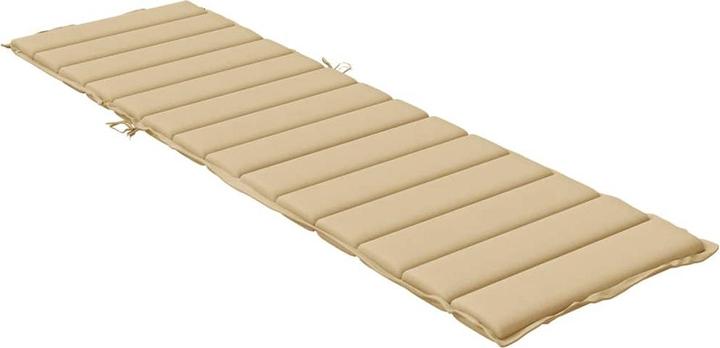 Actual product image VidaXL Sun lounger cushion fabric (200 x 60 x 4 cm)