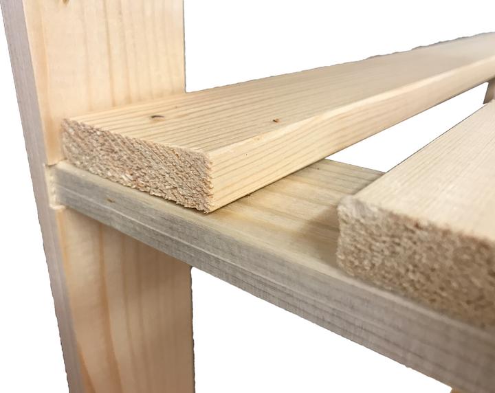 Actual product image DIY-Wood Wooden shelf