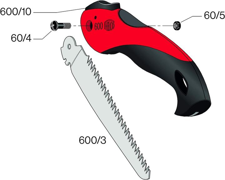 Actual product image Felco Folding saw 600