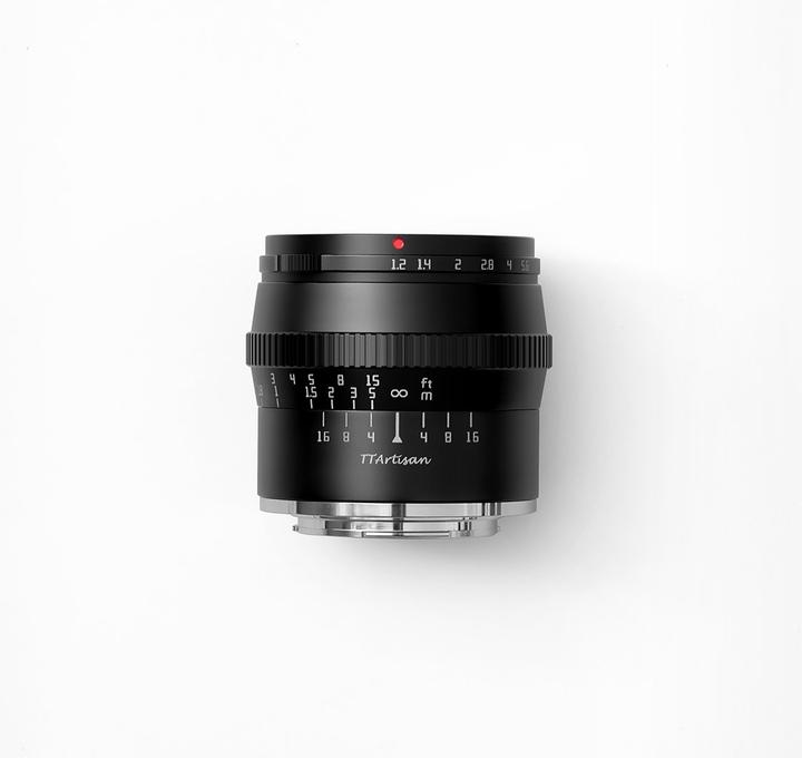 Immagine prodotto TTArtisan 50mm f1.2 per attacco M43 (APS-C) (Micro Four Thirds, Micro Four Thirds)