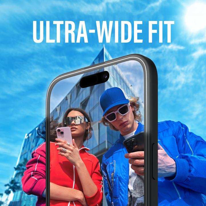 Immagine prodotto PanzerGlass Vestibilità ultra-ampia (1 Pezzo/i, Apple iPhone 16 Pro)