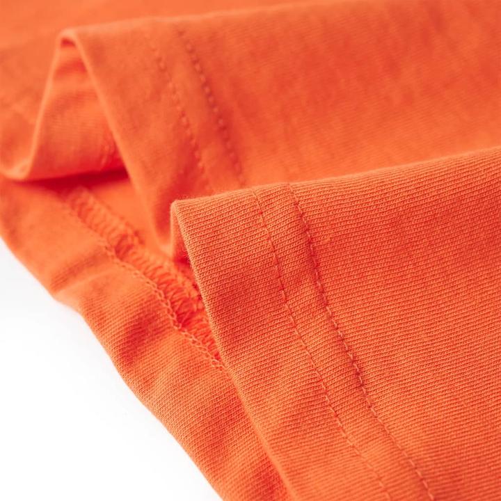 Image du produit VidaXL T-shirt enfant orange clair 116,Matière : 100 (116)