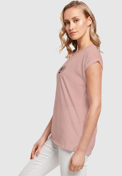 Produktbild Merchcode Ladies Frida Kahlo - Skeleton Extended Shoulder Tee - 116121 (L)