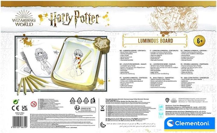 Actual product image Clementoni Harry Potter light up drawing board