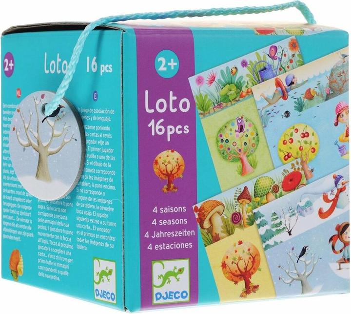 Produktbild Djeco Lotto 4 Jahreszeiten (Multilingual)