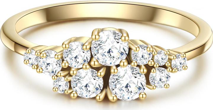 Glanzstücke München Damen Sterling Silber Zirkonia gelbgold - 28369