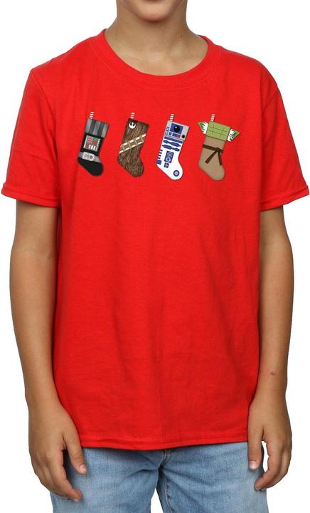 Image du produit Star Wars - T-shirt CHRISTMAS STOCKINGS - Garçon (140, 146)