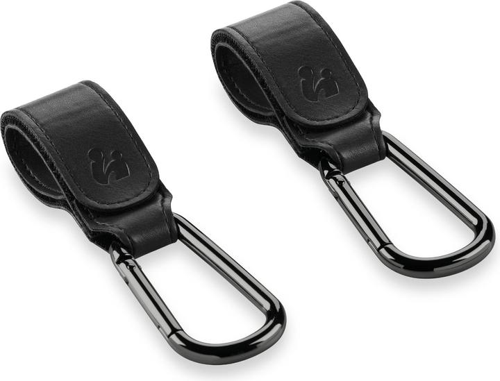 Hauck Fixing hooks black 2 pieces