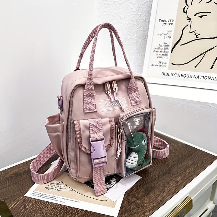Only-Bags.Store Mini niedlich Dinosaurier Rucksack, solide Farbe Mode lässig einfache einzigartige Rucksack