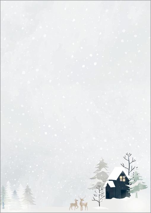 Produktbild Sigel Weihnachtsbriefpapier (25 Stk.)