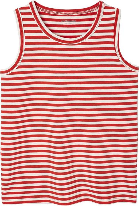 Immagine prodotto Vertbaudet Bio-Kollektion: 3er-Pack Jungen Trägershirts mit Ringelmuster (92)