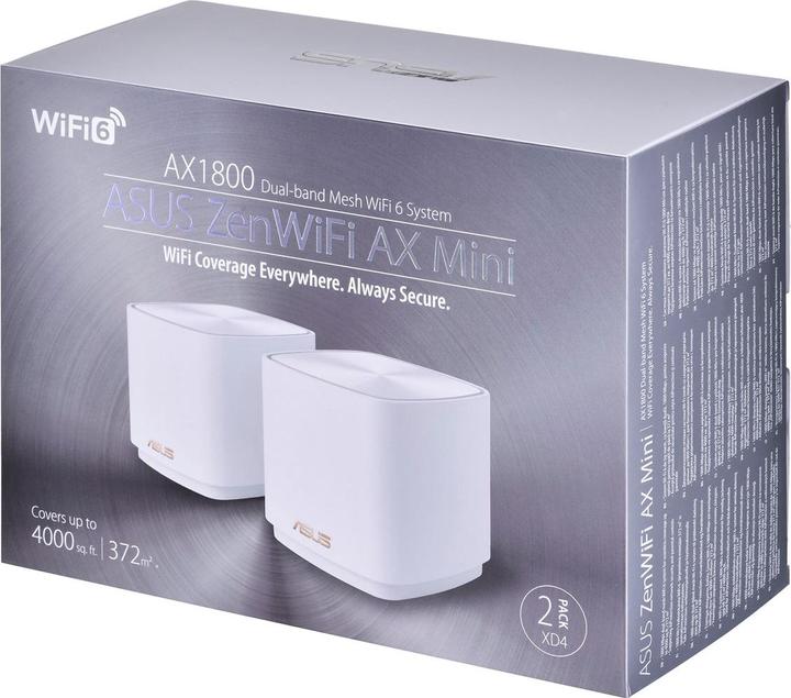 Produktbild ASUS Mesh-System ZenWiFi AX Mini (XD4) 2 Pack