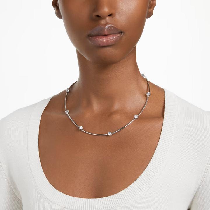 Produktbild Swarovski Constella Halskette Silber (Swarovski Metall, 41 cm)