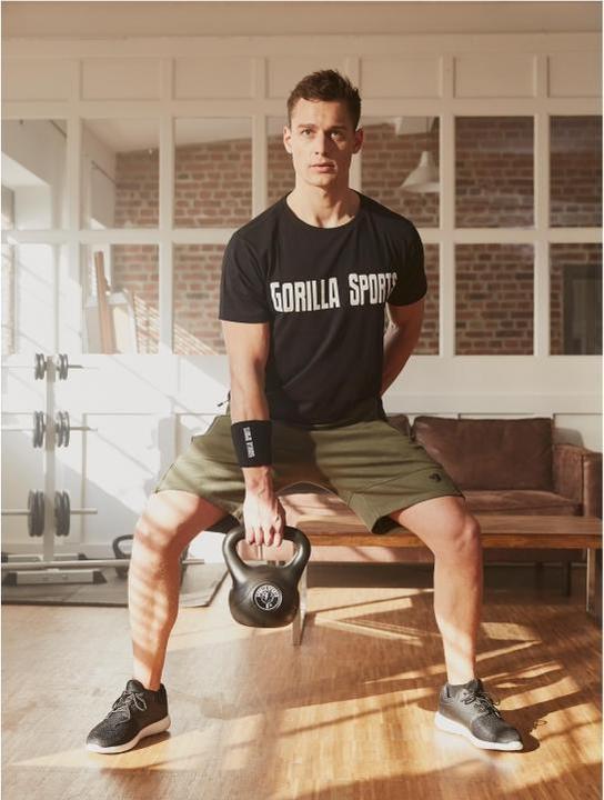 Immagine prodotto Gorilla Sports Plastica Kettlebell (1 x 10 kg, 1 x 8 kg, 1 x 12 kg)