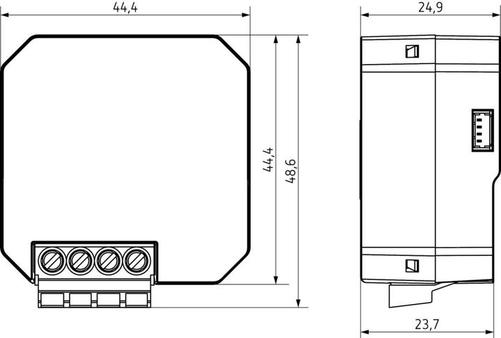 Image du produit Theben Eu 1 S Rf Knx (Actionneur de chauffage)