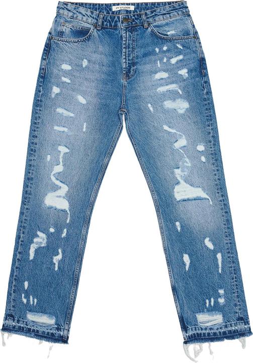 2Y Studios 2Y Firio Destroyed Straight Jeans - 178925