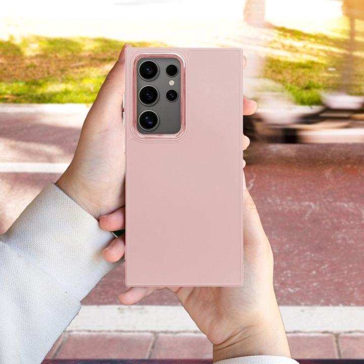 Immagine prodotto OEM Back panel cover FRAME Case for SAMSUNG S24 Plus powder pink (Samsung Galaxy S24+)