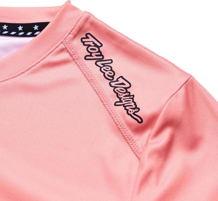 Actual product image Troy Lee Designs Womens Lilium SS Jersey, Mono, terra cotta, S (S)