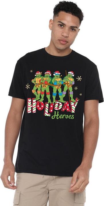 Produktbild Teenage Mutant NT Holiday Heroes TShirt weihnachtliches Design (XXL)