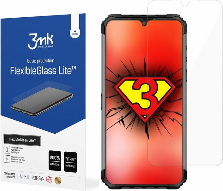 Actual product image 3MK FlexibleGlass Lite (1 Piece, Ulefone Armor 7)