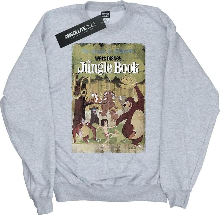 Disney The Jungle Book Retro Poster Sweatshirt Mädchen