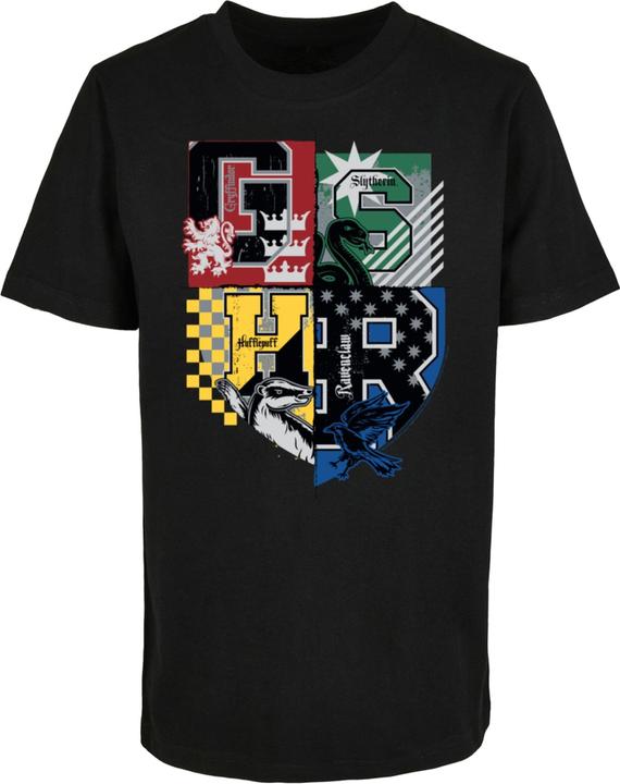 Actual product image Absolute Cult Harry Potter - Varsity Hogwarts Kids Basic Tee 2.0 - 124387 (158)