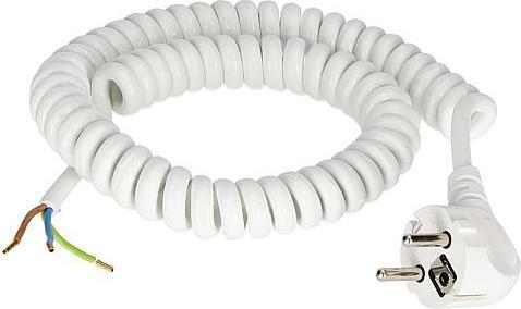 Produktbild EGB Wendelleitung 3x1mm² weiss 2,5m (2.50 m)
