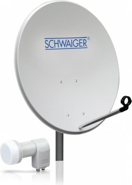 Actual product image Schwaiger SPI993 - Antenna - Parabolic antenna - Satellite (Parabolic antenna, 39.50 dB, DVB-S / -S2)