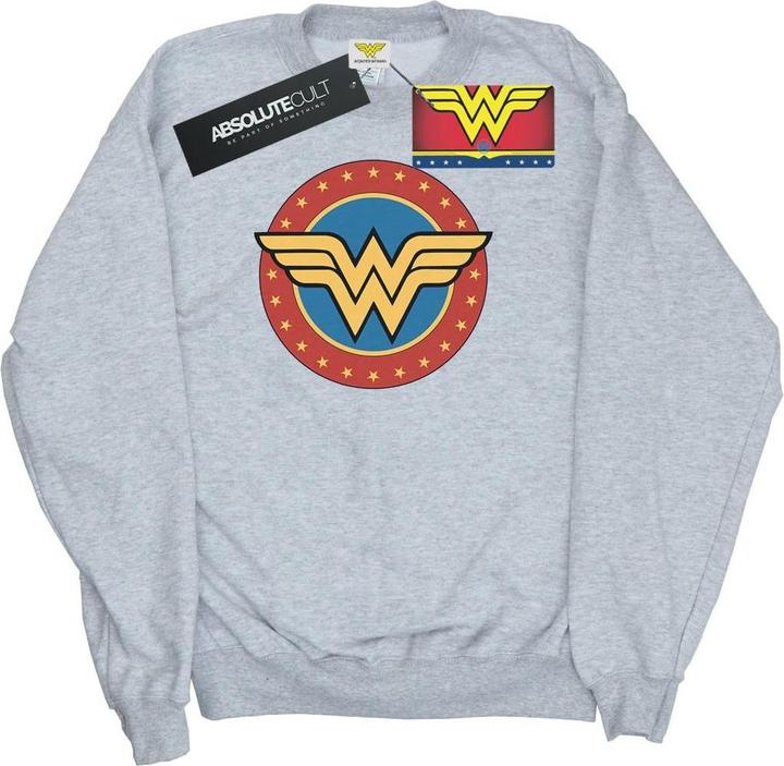 Immagine prodotto Wonder Woman Circle Logo Felpa Ragazze (128)