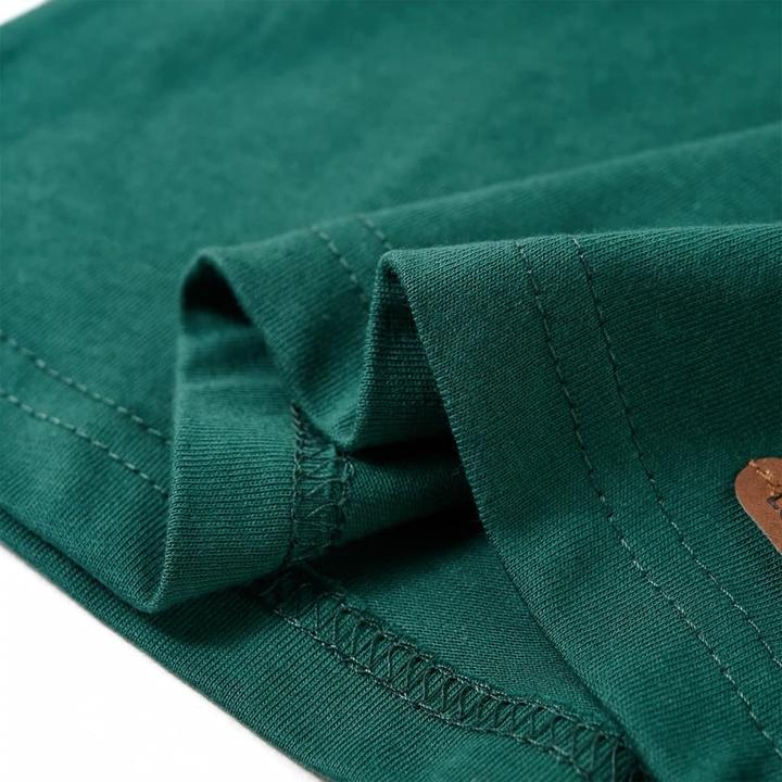 Produktbild VidaXL Kinder-Langarmshirt Grün 104,Material: 100 (104)