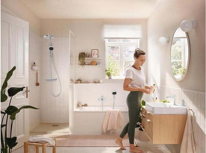 Actual product image hansgrohe HG shower holder PORTER'C for hose with conical nut chrome