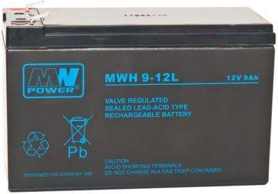 Actual product image Mw Power MWH UPS battery 9 Ah