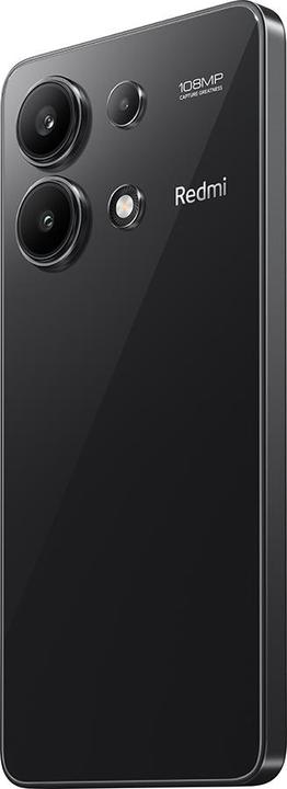 Actual product image Xiaomi Redmi Note 13 (128 GB, Midnight Black, 6.67", Hybrid Dual SIM, 108 Mpx, 4G)