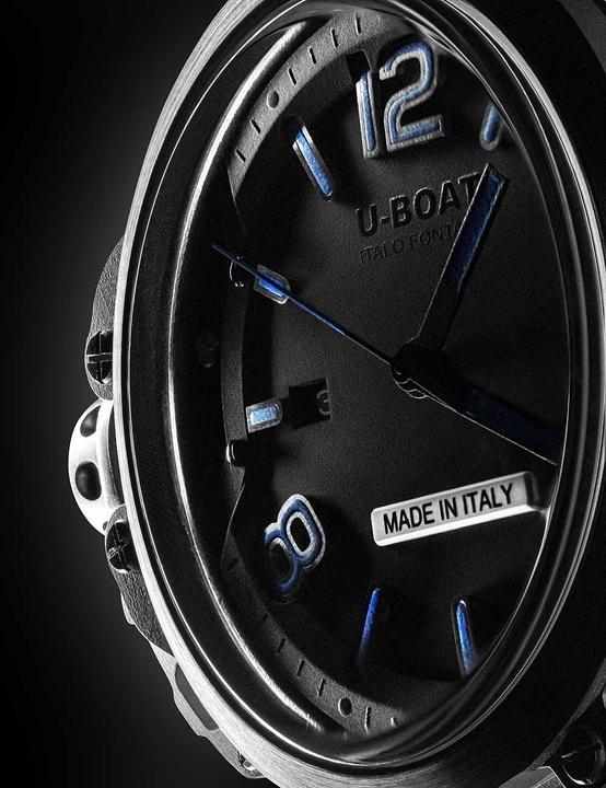Produktbild U-Boat 8808 Capsule PVD BK BL 45mm (Swiss Made, 45 mm)