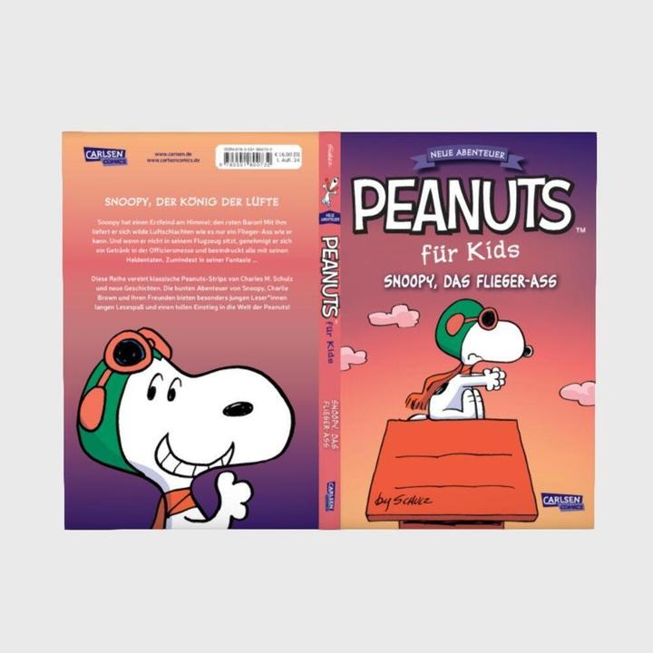 Immagine prodotto Peanuts für Kids - Neue Abenteuer 3: Snoopy, das Flieger-Ass (Tedesco, Charles M. Schulz, 2024)