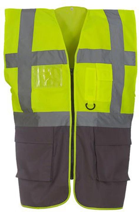 Grau, HI VIS gelb