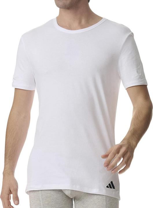 Produktbild adidas 4er Pack Active Flex Cotton Unterhemd / Shirt Kurzarm (M)