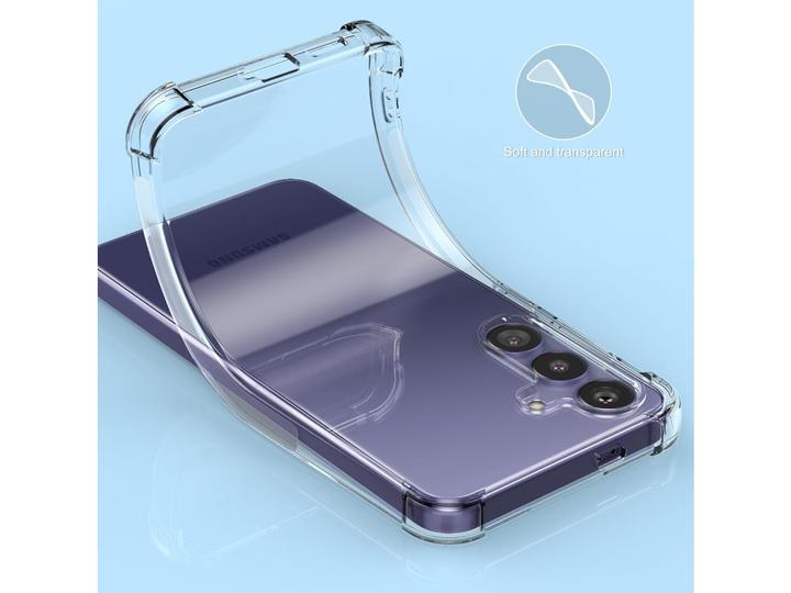 Actual product image Screenguard Crystal Soft Airbag Bumper (Samsung Galaxy S24)