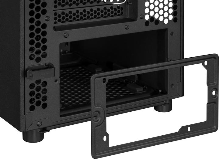 Actual product image ASUS Case PROART PA401 WOOD TG PWM BLACK (ATX)