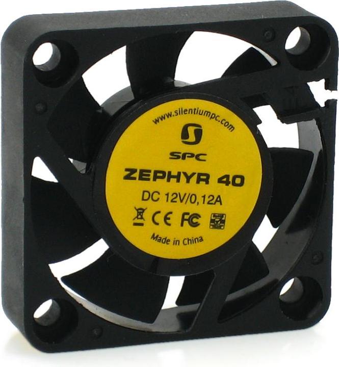 Produktbild Silentium PC Zephyr 40 Computergehäuse Ventilator (40 mm, 1 x)