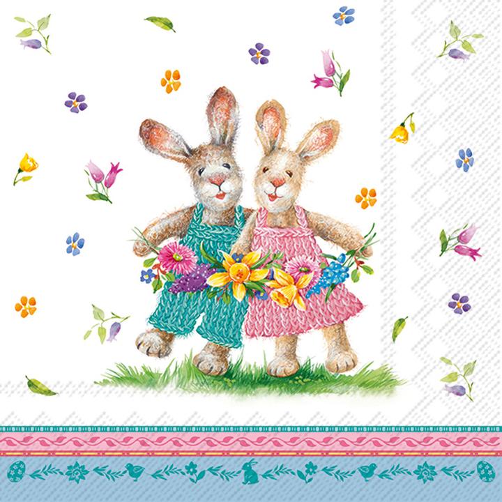 Immagine prodotto IHR Serviette "Frühlingstanz" (20 x, 33 x 33 cm)