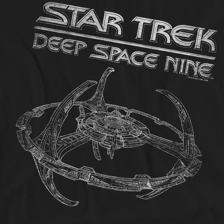 Image du produit - T-shirt DEEP SPACE NINE STATION - Adulte (L)