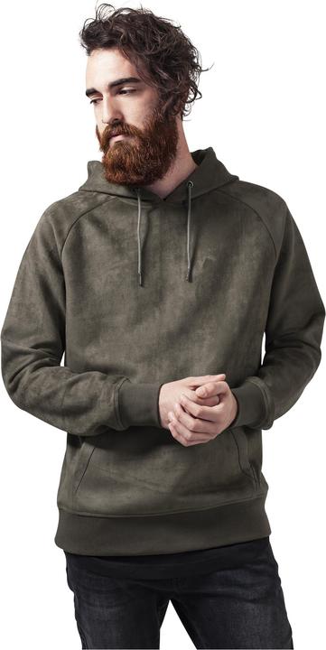 Actual product image Urban Classics Imitation Suede Hoody (M)